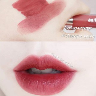 Son Colourpop Ultra Blotted Lip Sleepy Eyes