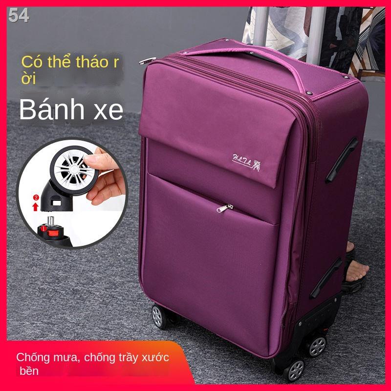 （Hộp kéo）Vali vải Oxford đa năng bánh xe đẩy nam nữ 30 mật khẩu 20 inch chắc chắn và bền
