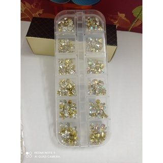 Đá chân nhọn, set đá chân nhọn gắn móng