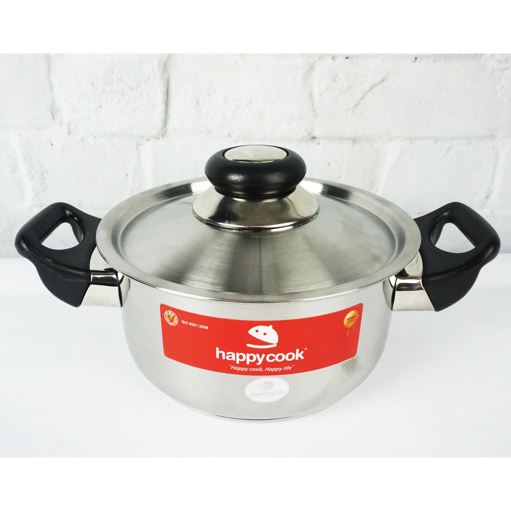 Nồi HappyCook N16CIH 16cm Sử dụng được cho bếp điện từ