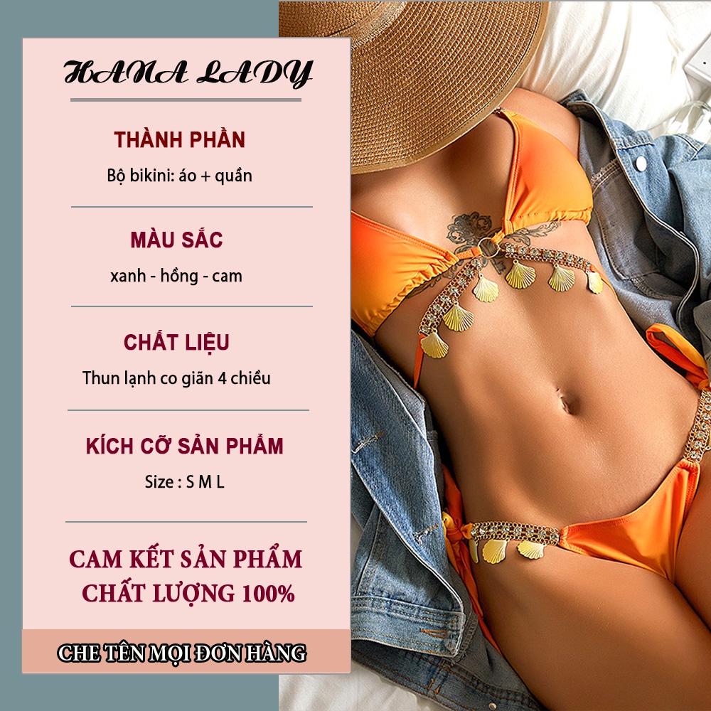 Bikini đi biển sexy, bộ đồ lót đi biển gợi cảm B137