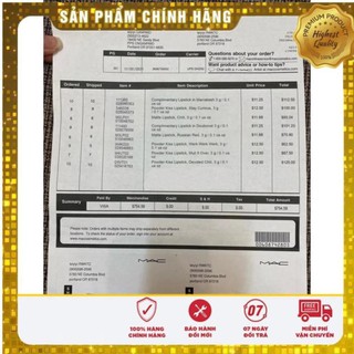 [AUTH] - 💄Son MAC Chính Hãng Có Bill, Mandarin O, Devoted To Chili, Mull It Over, CHILI, LADYDANGER, MARRAKESH, RUBYWOO