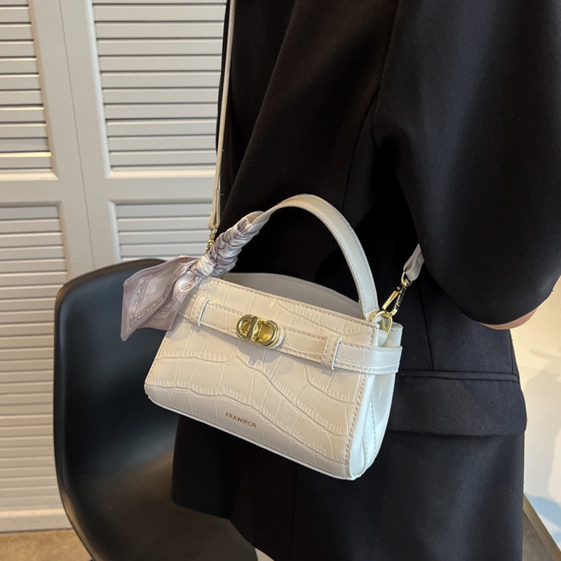 Ielgy Túi Đeo Chéo Họa Tiết Vân Đá Đơn Giản Thời Trang Cho Nữ