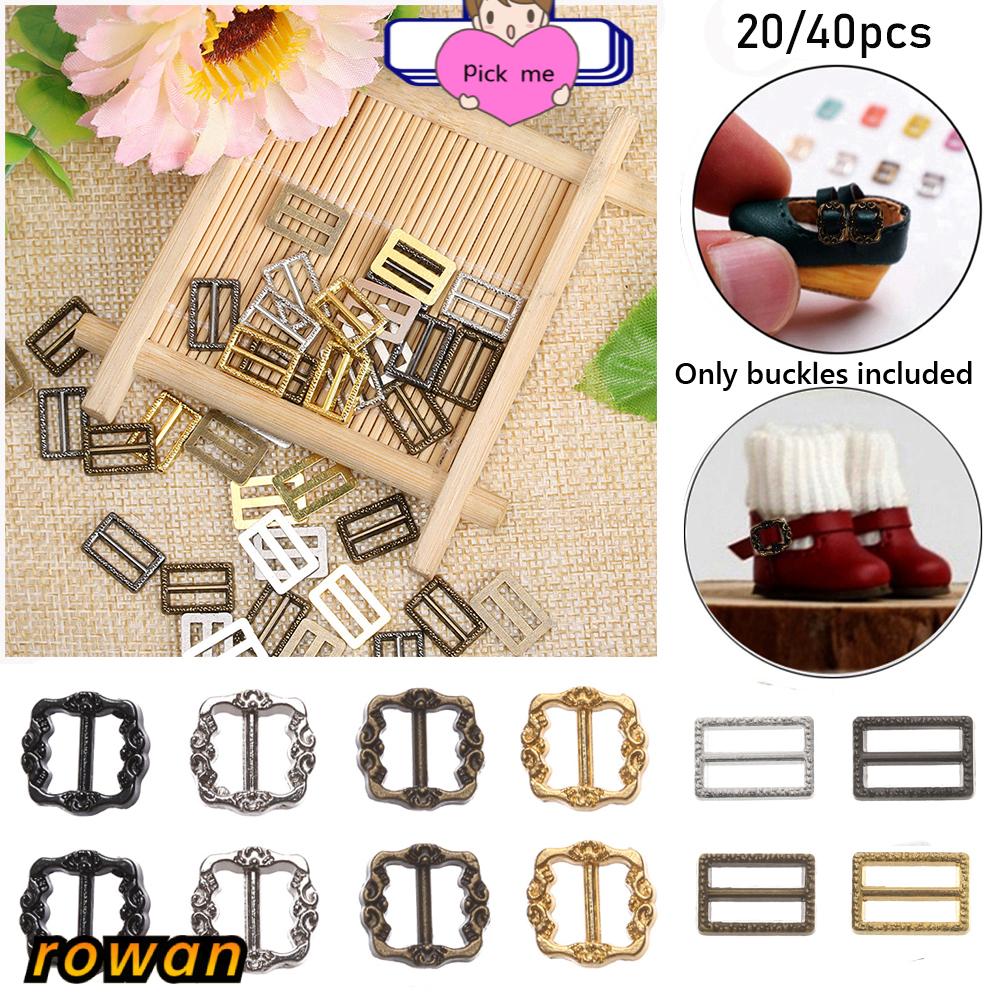 Set 20 / 40 Nút Khóa Ba Mặt Mini Với 4 Màu Kích Thước 3.5mm / 9mm Chất Lượng Cao Cho Túi Xách Búp Bê Diy