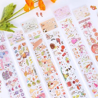 Dải washi tape sticker trong suốt
