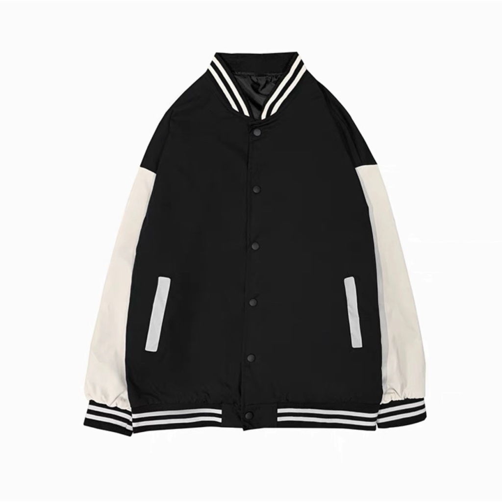 Áo Khoác Kaki Nam Phối Màu Cực Hot Kiểu Dáng Bomber Dễ Mặc HHP