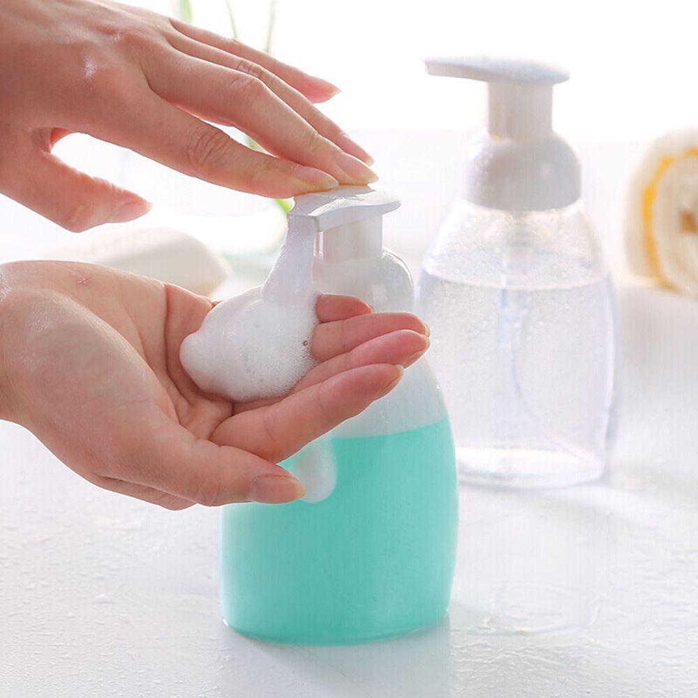 PISTA Set 5 Chai Nhựa Rỗng Dạng Nhấn Đựng Xà Phòng Rửa Tay Tiện Lợi