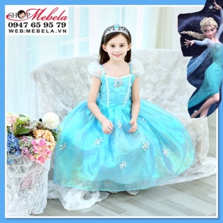 🌈 Váy đầm công chúa Elsa - Frozen ko có choàng