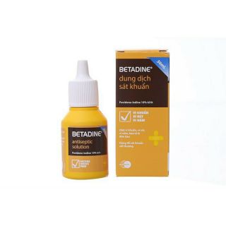 Dung dịch sát trùng vết thương betadine 30ml - ảnh sản phẩm 1