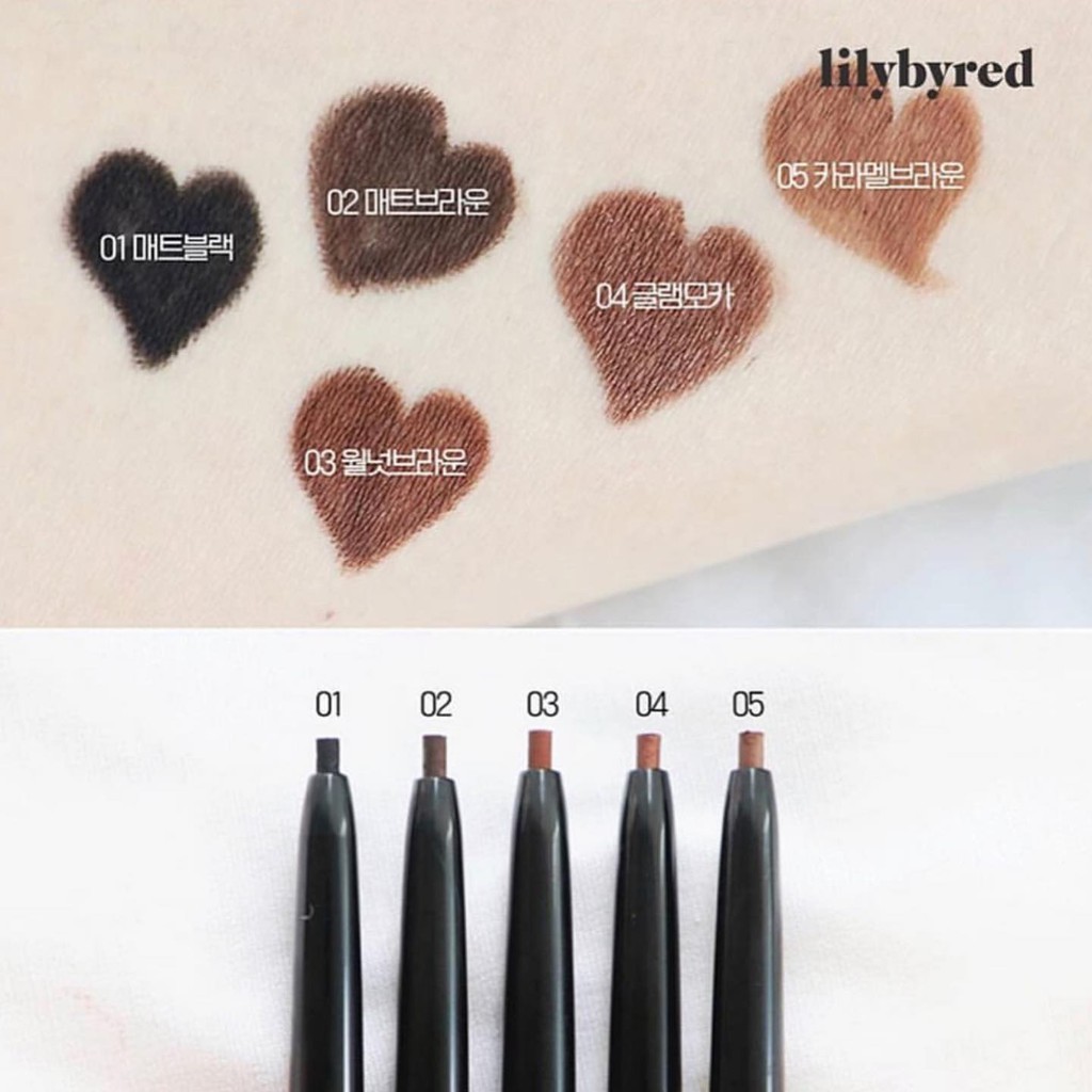 Chì Kẻ Mắt Lilybyred Slim Gel Eyeliner