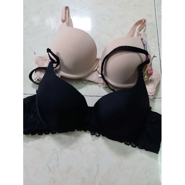 Áo ngực thái trơn ren cài