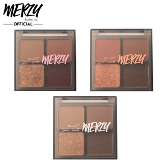 Bảng Phấn Mắt 4 Ô Merzy Mood Fit Shadow Palette 8g