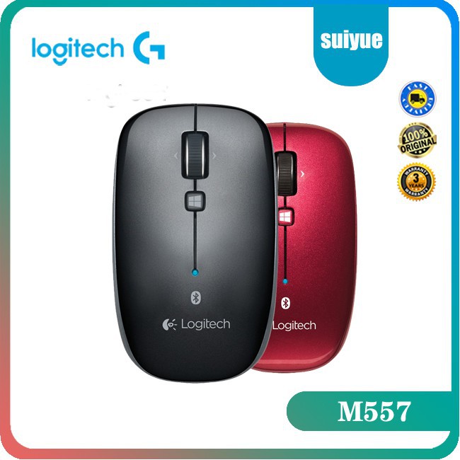 Chuột không dây kết nối bluetooth Logitech m557 / m558 dành cho hệ điều hành Windows XP / 10 / Mac OS