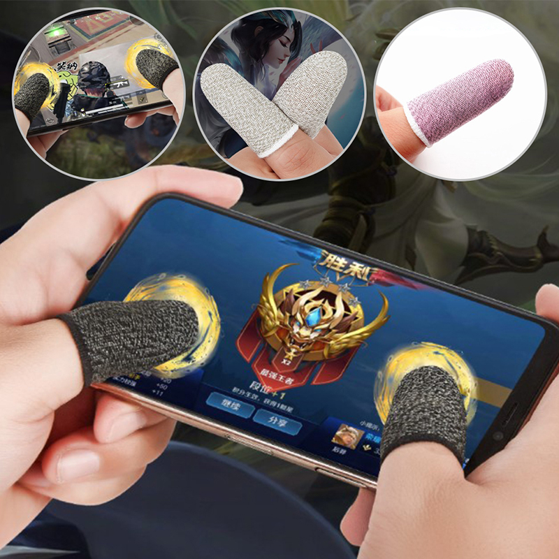 Set 2 Đồ Bọc Bảo Vệ Ngón Tay Khi Chơi Game Tiện Dụng