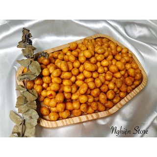Đậu phộng da cá tỏi ớt 1kg | nghiện store | freeship