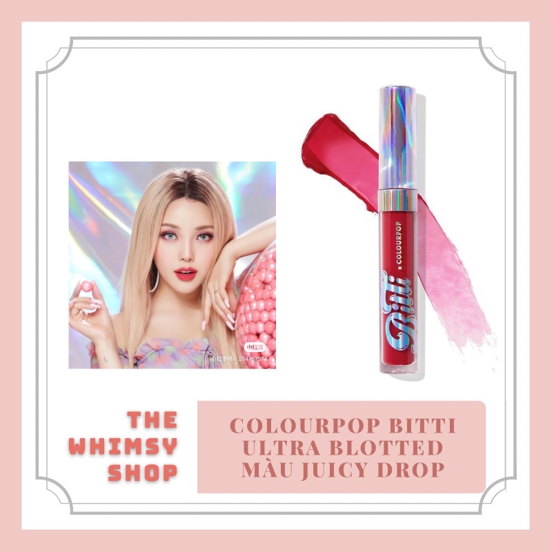 [SALE XẢ HÀNG] SON KEM BITTI ULTRA BLOTTED LIPS