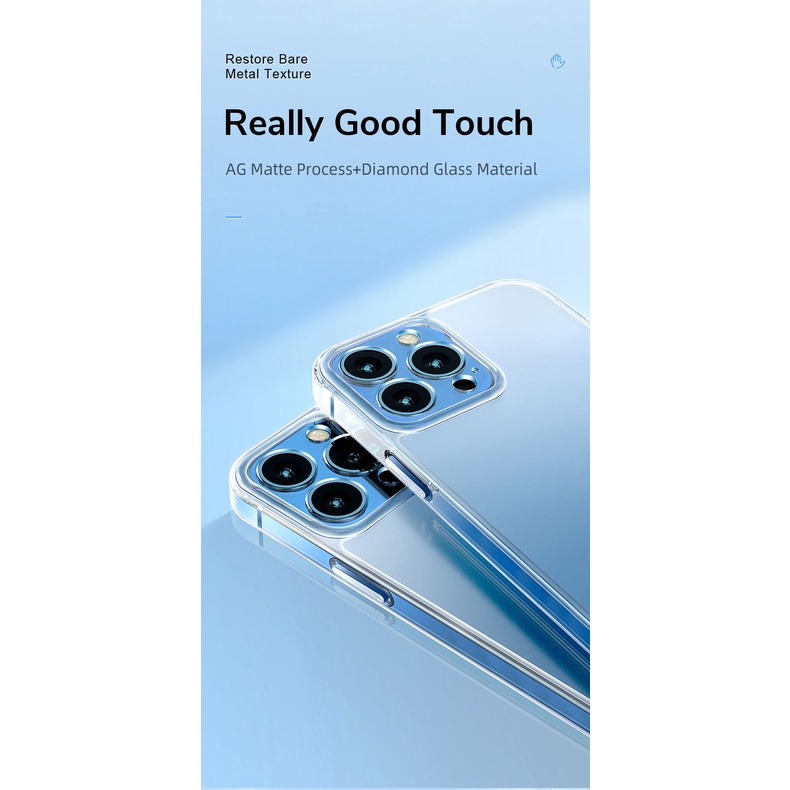 Ốp Lưng Cường Lực Viền Trong Suốt Dùng Cho iPhone 12 /13 /Pro/Max - Bảo Vệ Full Camera - Hàng Chính Hãng CAFELE