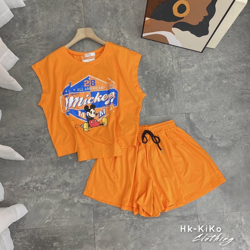 Sét quần giả váy - Sét bộ miky