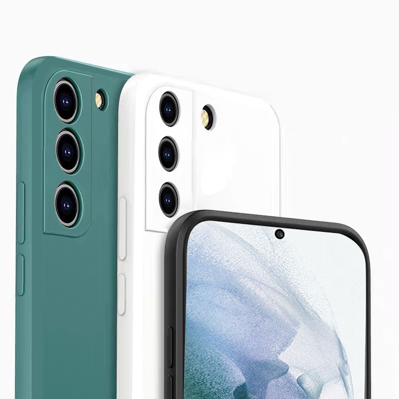 Ốp Lưng Silicone Mềm Chống Sốc Màu Trơn Cho Samsung Galaxy S21 Plus A12 A42 Note 20 Ultra | BigBuy360 - bigbuy360.vn