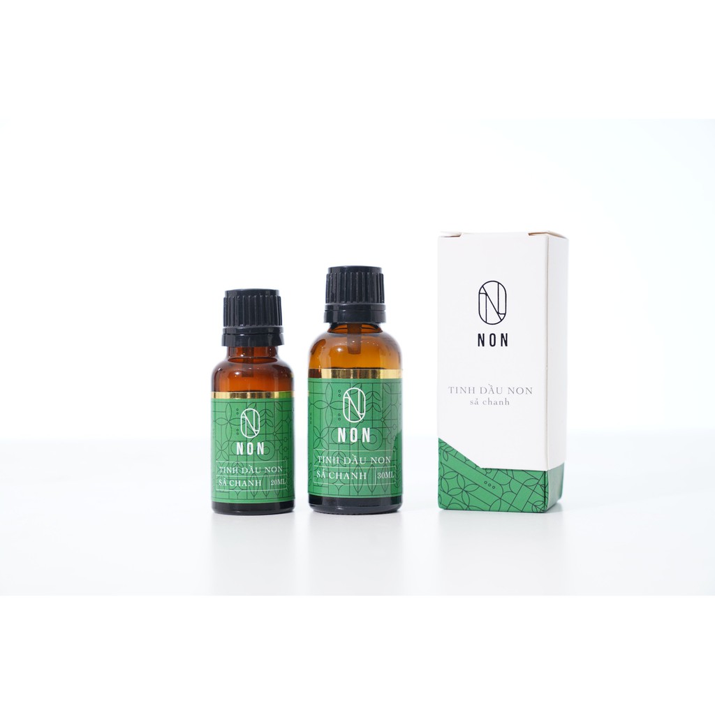Tinh dầu xông mặt, tắm, massage Sả chanh Non 30ml | Lemongrass Essential Oil | Có phiếu kiểm định|