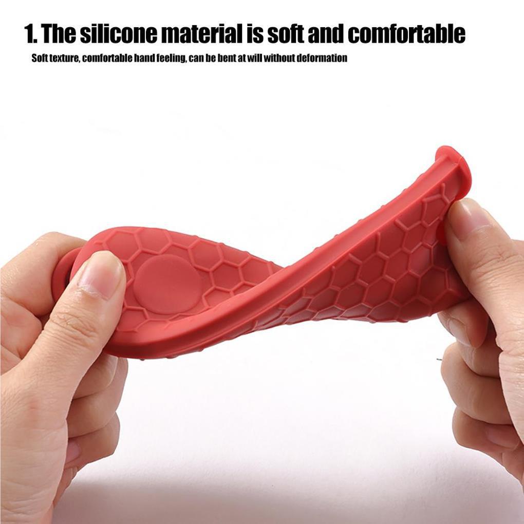 Set 4 Tay Cầm Chảo Bằng Silicone Chịu Nhiệt Độ Cao