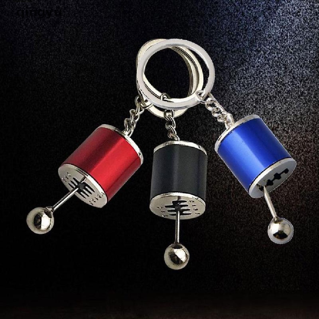 Qingyu Móc Khóa Kim Loại Hình Cần Gạt Số Xe Hơi Tốc Độ Sáng Tạo