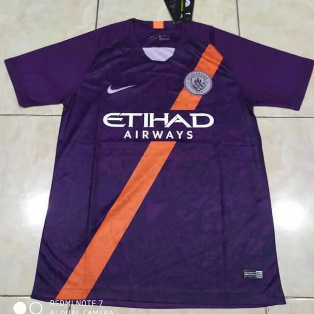 Áo Thun Jersey Manchester City Man City 3rd 2018 2019