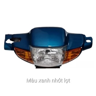 [ Bánh dĩa] Bộ đầu đèn Wave Thái 110 xe bánh dĩa (Hàng sơn Nano chuẩn)
