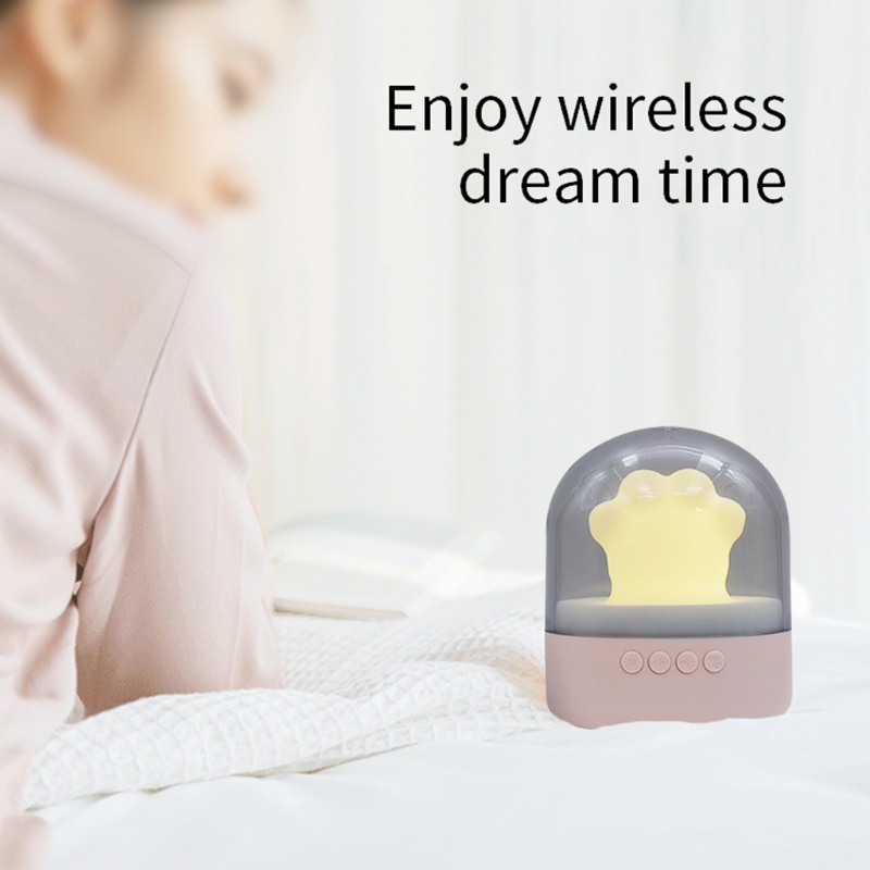 Loa Bluetooth 5.0 Không Dây 1500mAh Hình Chân Mèo Dễ Thương