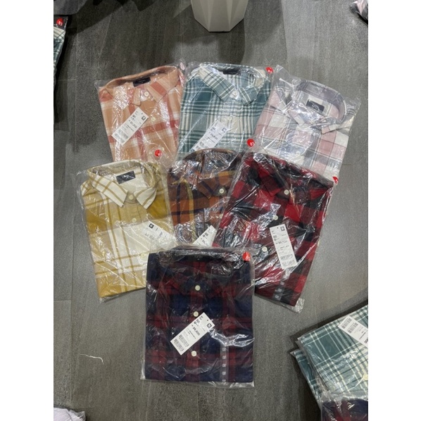 Sơ mi sọc xuất hàn màu đẹp