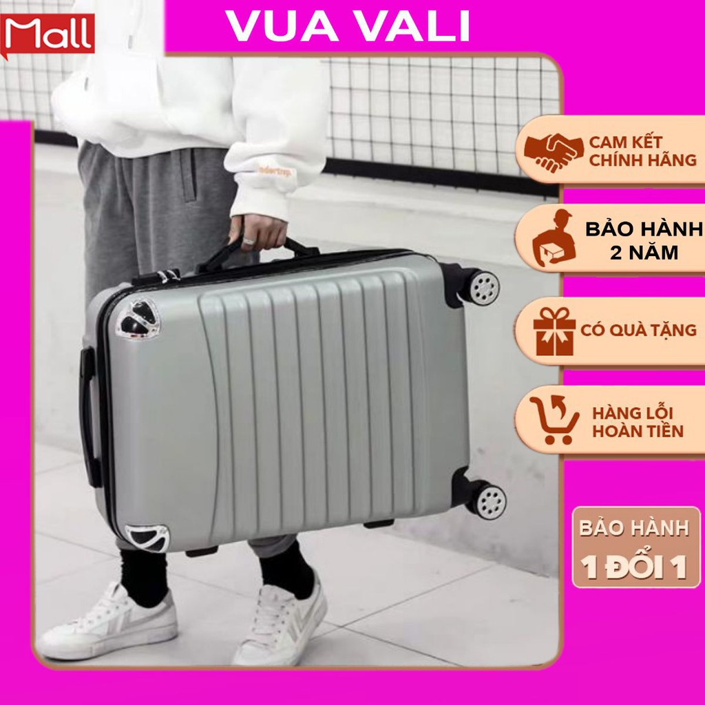 Valy kéo du lịch SUNNY TONAGO nhựa dẻo ABS, Chống va đập, khóa số an toàn (size 20 +24)