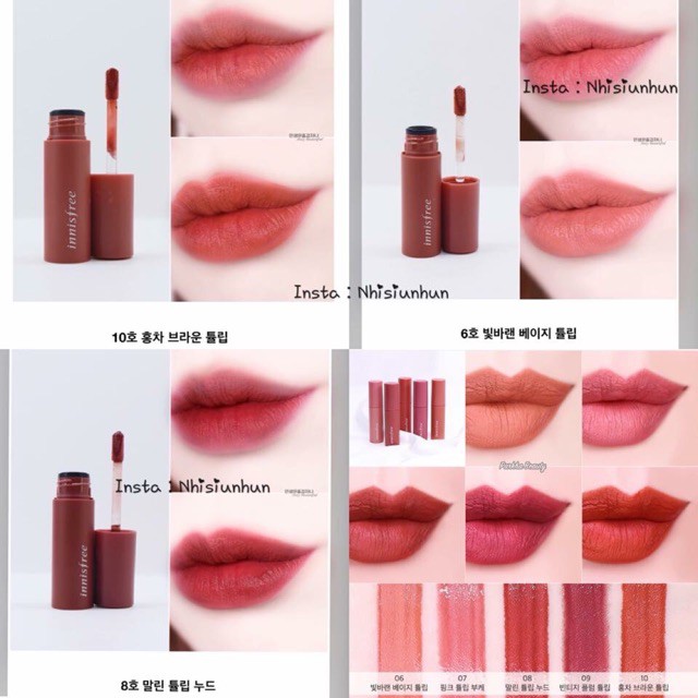 Son tint siêu lì hot hit của Innisfree vidid cotton ink | BigBuy360 - bigbuy360.vn