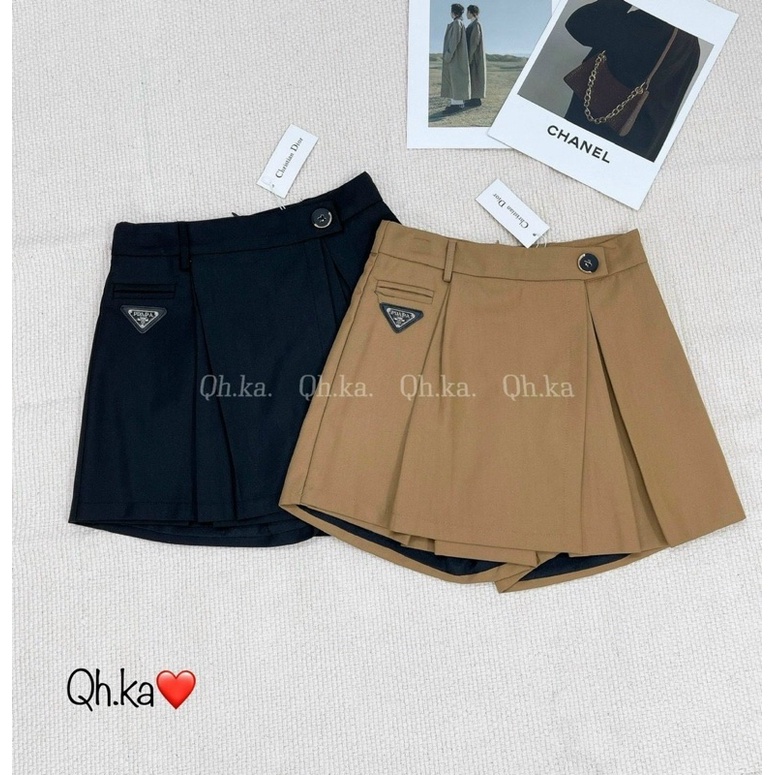 QUẦN GIẢ VÁY THÔ PADA XOÈ NHẸ HÀNG QCL1 MS25671
