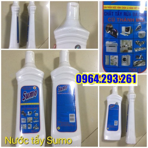 Nước tẩy rửa Sumo 700gr (làm sạch vết bẩn, dầu mỡ) - Hàng Việt Nam chất lượng cao