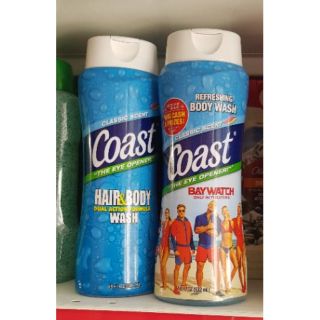 Dầu gội và sữa tắm 2-in-1 coast usa