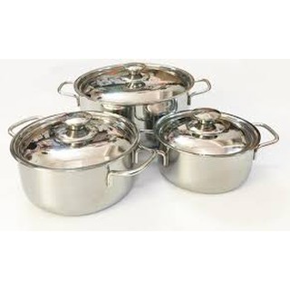 Bộ nồi sharp 3 chiếc dùng cho cả bếp từ