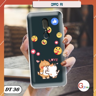 Ốp lưng điện thoại Oppo F11 dẻo trong in hình