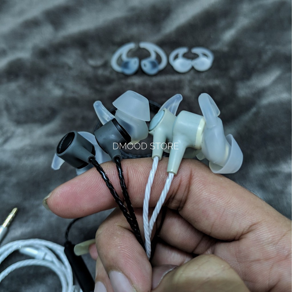 Tai nghe Bose Soundtrue Ultra recable dây đồng tinh khiết hỗ trợ tăng giảm âm cho iOS, Android