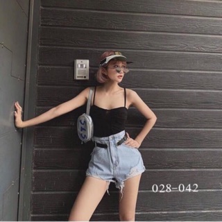 Áo thun 2 dây kèm mút lót - có video ảnh thật