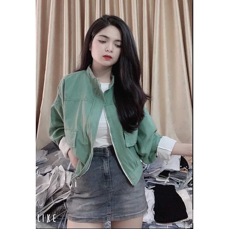 áo khoác túi hộp trơn basic đủ màu ( hàng loại 1 ạ) khoác cổ bẻ hot