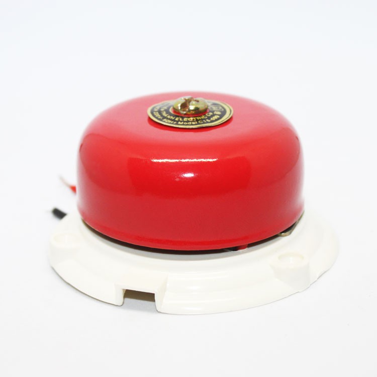 Chuông điện 220V 2 inch + nút nhấn chuông NC6 - Tiến Thành - Việt nam