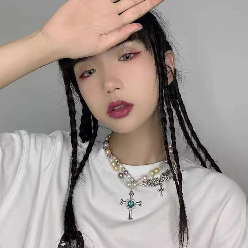 vòng cổ Mặt Hình Thánh Giá Đính Đá Pha Lê