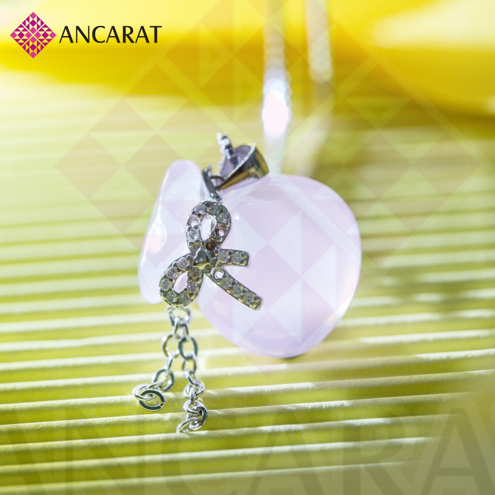 ANCARAT - Mặt dây chuyền đá phong thủy Bao đựng tiền (Lớn)
