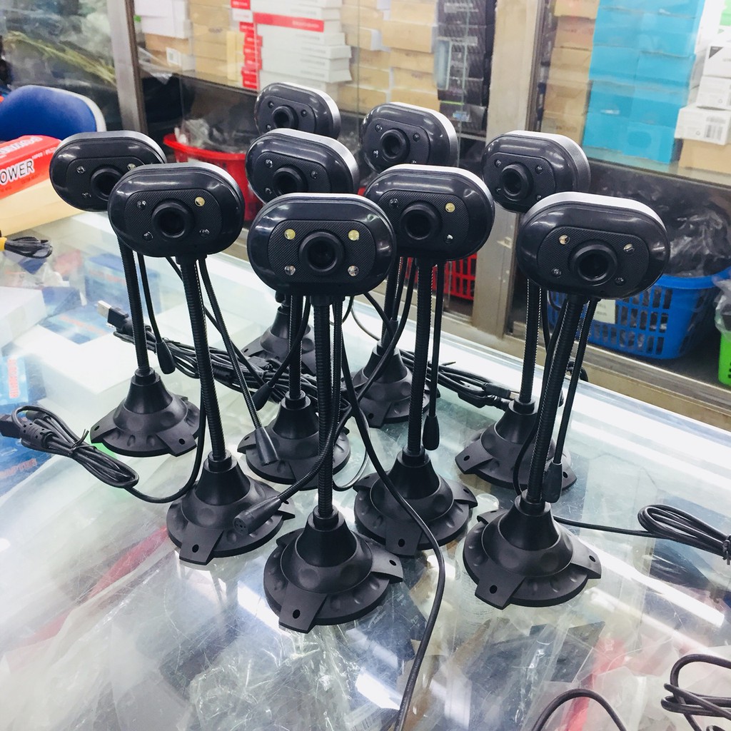 Webcam cao có mic - webcam máy tính hỗ trợ học online