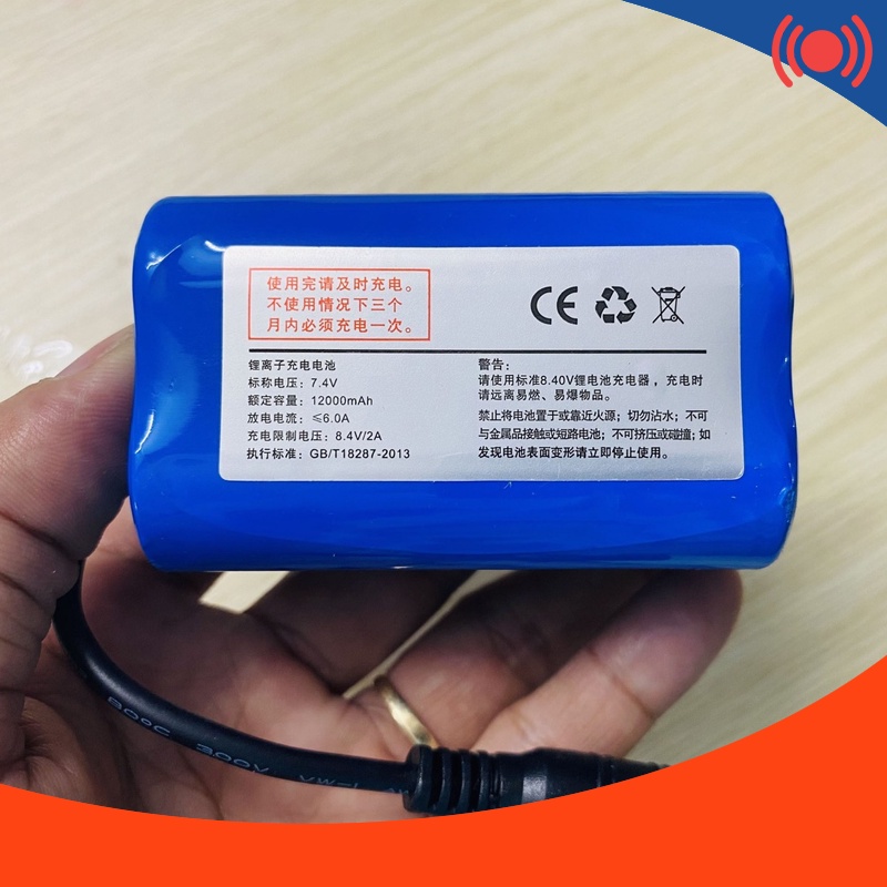 Pin thuyền (tàu) thả thính dung lượng cao 12000mah