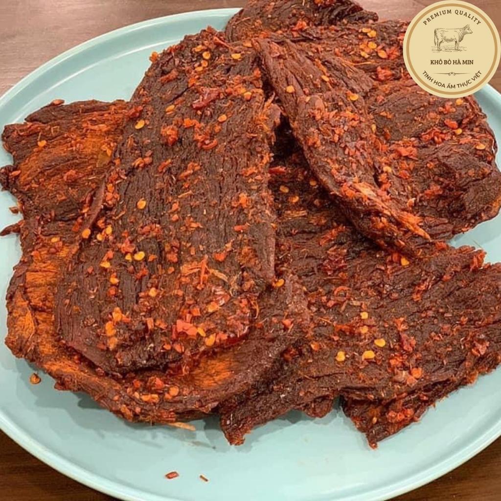 Khô Bò Miếng Mềm 200gr Loại Đặc Biệt Làm 100% Từ Lõi Thăn Bò Chất Lượng Không Chất Bảo Quản Hà Min | BigBuy360 - bigbuy360.vn