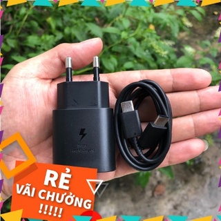 Củ sạc nhanh samsung 25w dùng cho s10/note10/note20 typec - type c
