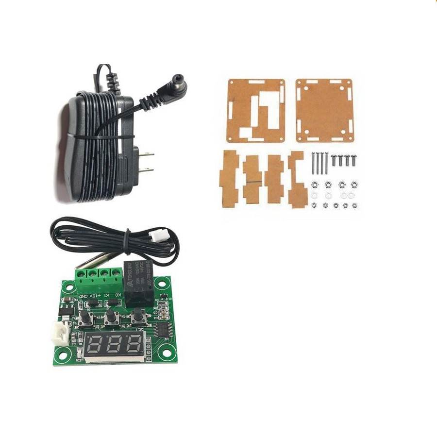 Combo Mạch cảm biến kiểm soát nhiệt độ W1209 Relay 12VDC