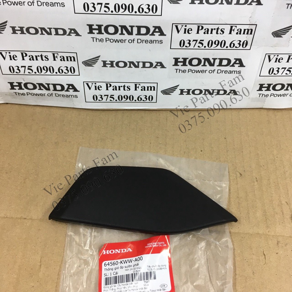 Nắp cốp phải Wave S110, RSX110 , Wave S110, RS110 , hàng chính hãng Honda mới 100%