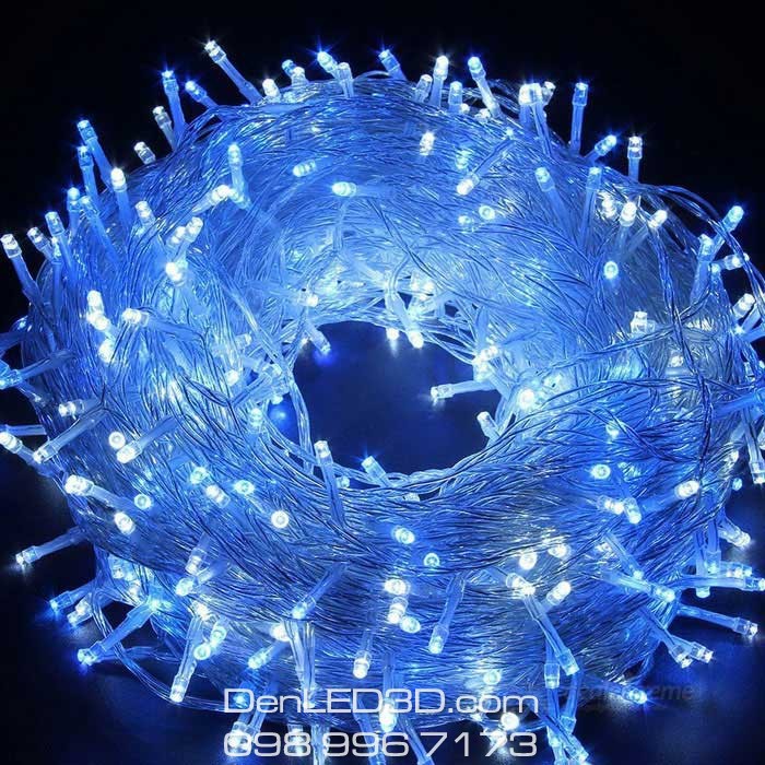 Dây Đèn LED Đom Đóm Fairy Light 100M Trang Trí Ngoài Trời Chống Nước, Nhiều Chế Độ Sáng